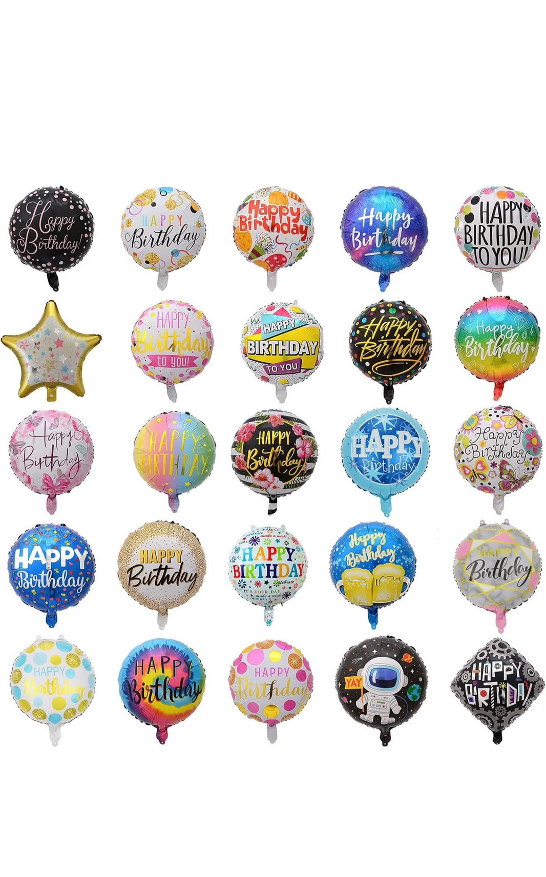 Happy Birthday Balloons